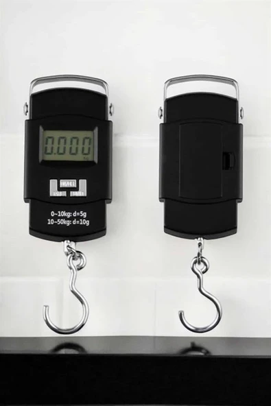 El Terazisi Dijital Göstergeli Pilli 50 Kg Ağırlık Ölçer ürün görseli 1