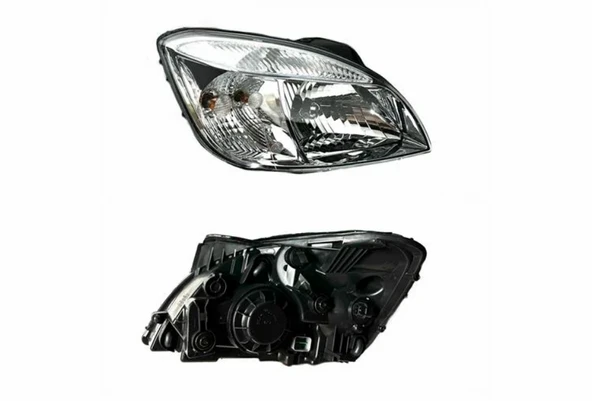 Kia Rio 2006-2011 Far Lambası Sağ Manuel Beyaz Depo ürün görseli 1