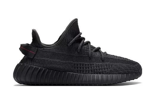 Adidas Yeezy Boost 350 V2 Black Unisex Spor Ayakkabı ürün görseli 1