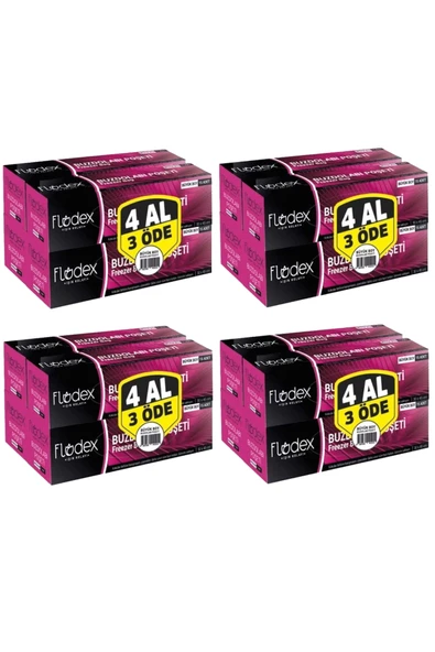 Flodex Buzdolabı Poşeti Büyük Boy 15 li (30x45 cm) 4 lü x 4 Paket ürün görseli 1