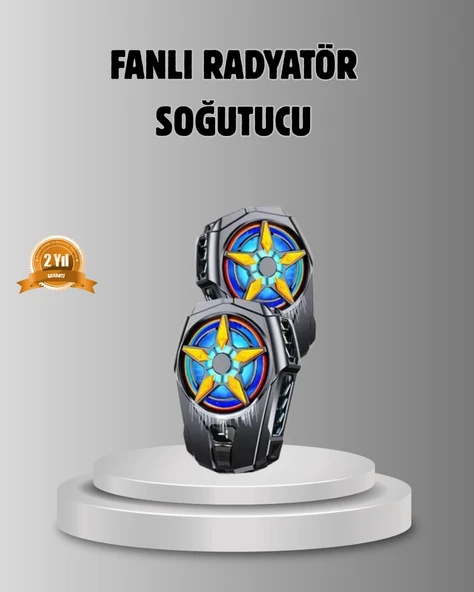 Taşınabilir Şarjlı Telefon Soğutucu – Sessiz Fan Motoru İle Yüksek Performans Koruma ürün görseli 1