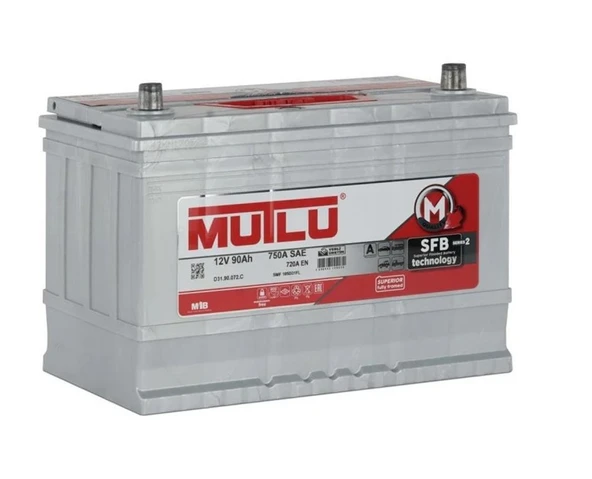 Mutlu 12 V 90 Ah 750 A Akü ürün görseli 1