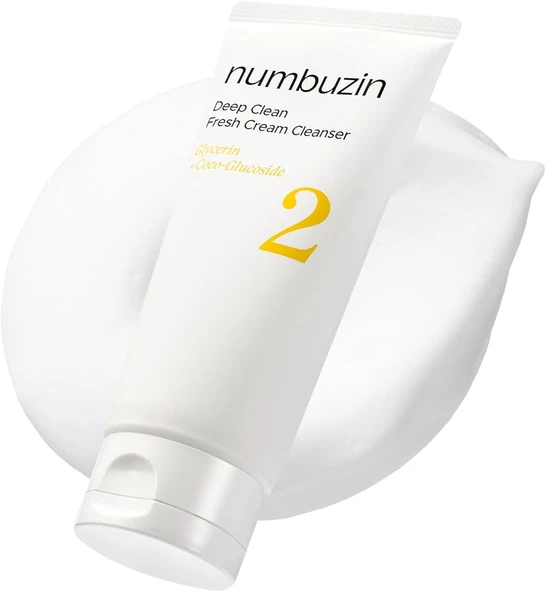 numbuzin 2 cream cleanser ürün görseli 1