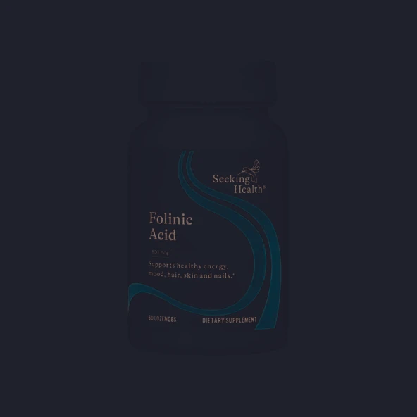 Seeking Health Folinic Acid - Methylated 800 mcg 60 Kapsül ürün görseli 1