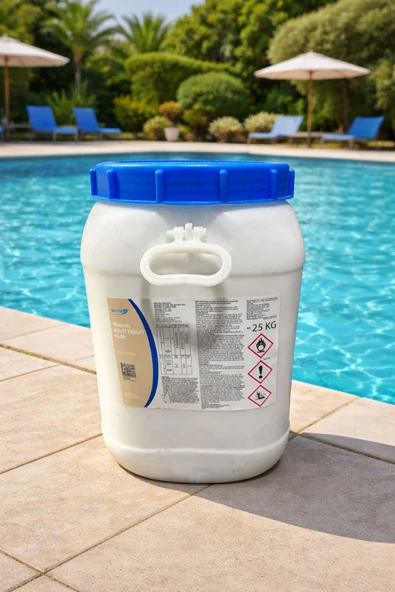 WTR 25 kg Multi Tablet Klor (125 adet 200 gramlık tablet içerir) ürün görseli 1