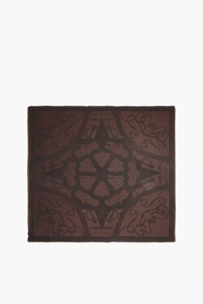 Guess Dita Kefiah 120x120 Kadın  Eşarp AW5446VIS03-BRO ürün görseli 1