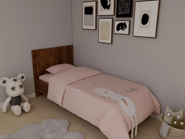 Letto Tek Kişilik Karyola Amalfi Renk ürün görseli 1