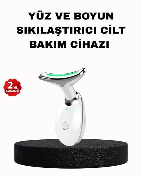Ems Mikro Akım Yüz Ve Boyun Sıkılaştırıcı Cihaz 7000 Vpm Titreşim Isı Terapili ürün görseli 1