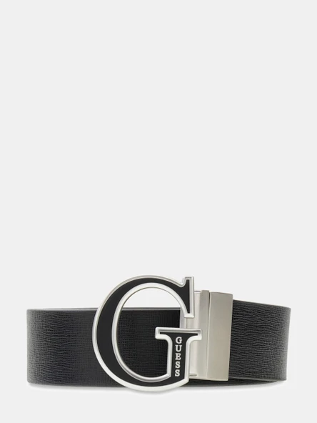 Guess Ayarlanabilir ve Çift Taraflı H35 Erkek  Kemer BM7869P6135-BLA ürün görseli 1