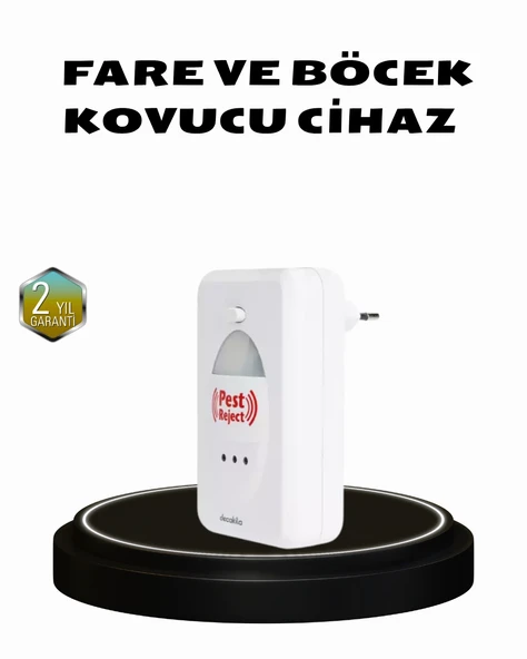 Ultrasonik Böcek Ve Fare Kovucu – Doğa Dostu, Sessiz Ve Etkili Savunma ürün görseli 1
