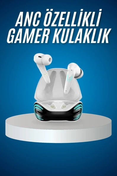 Kulaklığı Mikrofonlu Gürültü Engelleme Gecikme Önleyici Bluetooth Kulaklık ürün görseli 1