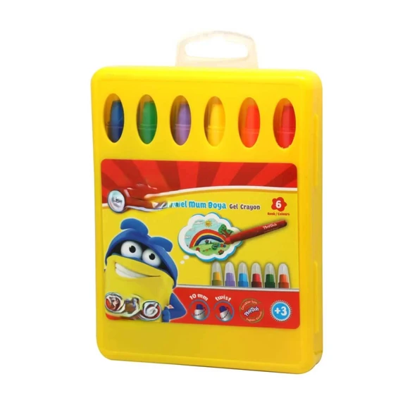 Jel Mum Boya 6 Renk ürün görseli 1