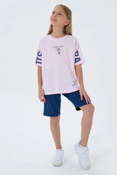 U.S Polo PEMBE - Süprem - Bermuda Takım - Resim 4