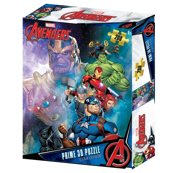 Prime 3D - Avengers 200 Parça Puzzle 33125 ürün görseli 1