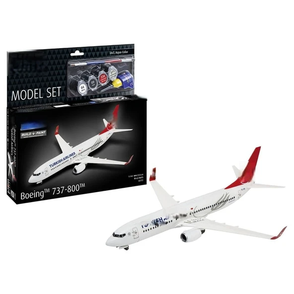 63772 Boeing 737-800 1:144 Maket Kiti ürün görseli 1