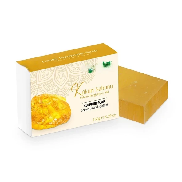 El Yapımı Güzellik Sabunu 150 Gr Kükürt ürün görseli 1