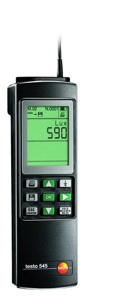 Testo 545 aydınlık ölçüm cihazı, 0560 0545 ürün görseli 1