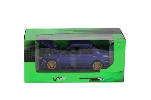 22487 1 24 DIECAST SUBARU IMPREZA P - Resim 2