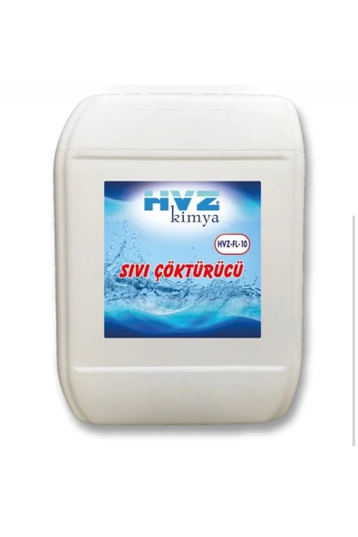 Hvz Kimya Havuz Suyu Çöktürücü- Topaklayıcı (10 LT) Havuz Kimyasalı ürün görseli 1