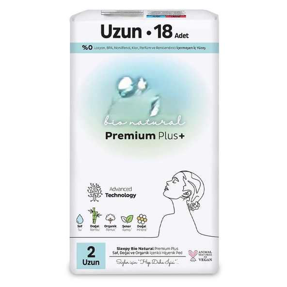 Premium Plus Uzun Ped 18 Adet ürün görseli 1