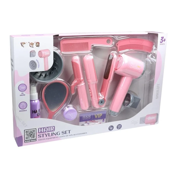LD-338B SESLI ISIKLI KUAFOR SET - Resim 2