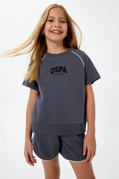 U.S Polo FÜME - İki İplik - Şort Takım. ürün görseli 1
