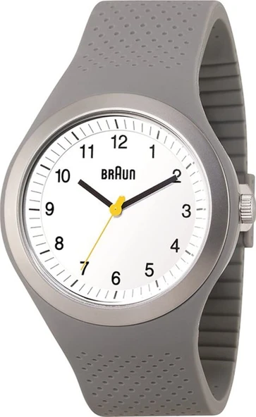 Braun Spor Saat erkek saati silikon kayışlı analog Japon kuvars hareketi BN0111WHGYG ürün görseli 1