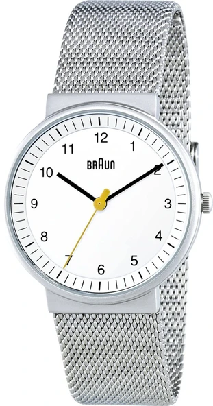 Braun Kadın Saati Unisex Bayanlar Klasik Saat Analog Kuvars BN0031WHSLMHL, Beyaz ürün görseli 1