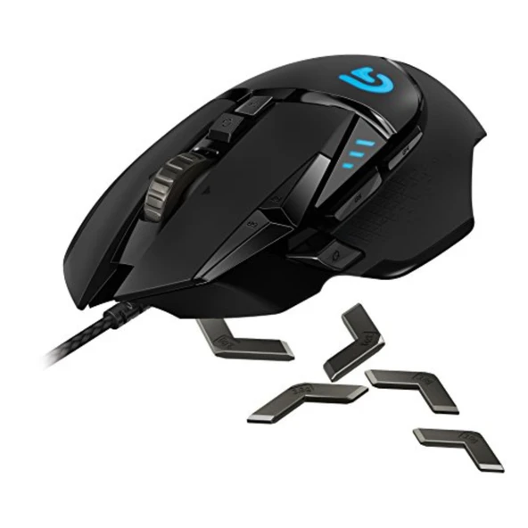 Logitech G502 Proteus Spectrum RGB Ayarlanabilir Oyun Faresi, 12.000 DPI Anında DPI Değiştirme, (5) 3,6g Ağırlık, 11 Programlanabilir Düğme ile Kişiselleştirilmiş Ağırlık ve Denge Ayarı ürün görseli 1