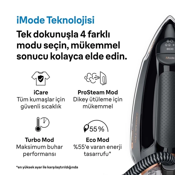Ütü merkezi BRAUN IS7286BK 8/BAR 2/L - Resim 3