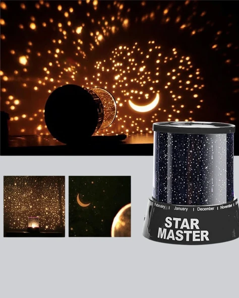 Mini Star Projektör - Resim 5