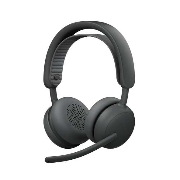 Logitech Zone Wireless 2 ES - gürültü engelleme özellikli kablosuz kulaklık, uyarlanabilir hibrit ANC, Bluetooth, grafit ürün görseli 1