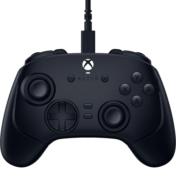 Razer Wolverine V3 Tournament Edition - Xbox X|S ve PC için Kablolu Espor Kumandası (Mecha Dokunsal Eylem Düğmeleri, Pro HyperTrigger'lar, 8 Yönlü D-Pad, 3 m USB-C Kablo) Siyah ürün görseli 1