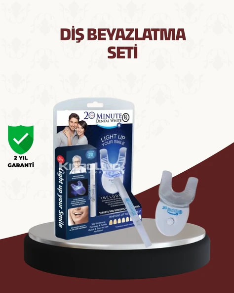 Evde Kullanıma Uygun Led Teknolojili Diş Beyazlatma Kiti ürün görseli 1