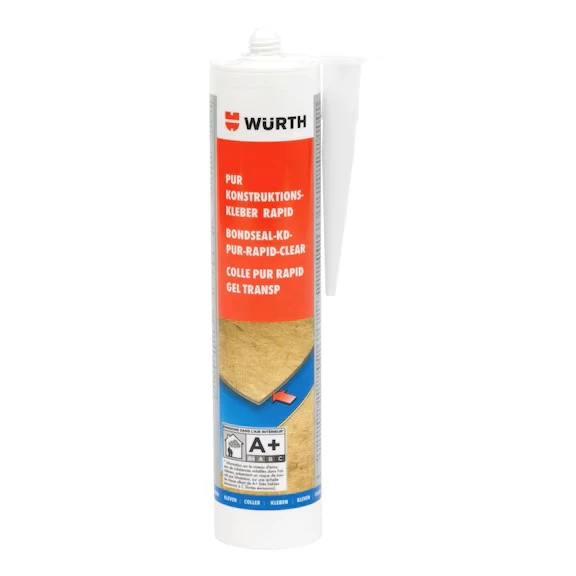 WÜRTH PUR-Rapid Kuvvetli Hızlı Yapıştırıcı 310ML - Endüstriyel Güçlü Montaj Çözümü ürün görseli 1