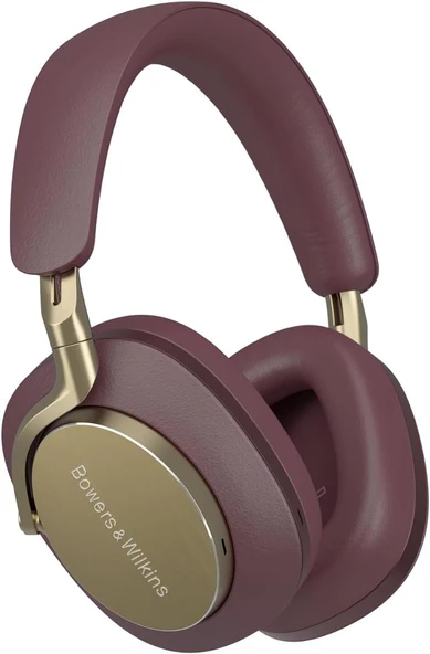 Bowers & Wilkins Px8 Kulak Üstü Gürültü Önleyici Kulaklık Kablosuz Bluetooth 5.0 Hızlı Şarj 30 Saat Yüksek Çözünürlüklü Oynatma Dahili Mikrofon - Bordo ürün görseli 1