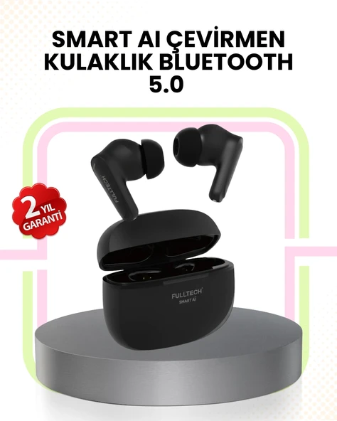 Akıllı Çeviri Destekli Bluetooth Kulaklık Profesyonel Ses Deneyimi ürün görseli 1