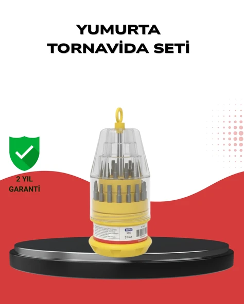 Kompakt Tornavida Seti Elektronik Cihaz Tamiri İçin ürün görseli 1