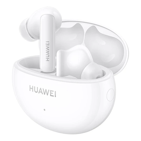 Huawei FreeBuds 5i Kablosuz Kulaklık, TWS Bluetooth Kulaklık, Yüksek Çözünürlüklü Ses, Çok Modlu Gürültü Engelleme, 28 Saat Pil Ömrü, Su Geçirmez, Beyaz ürün görseli 1