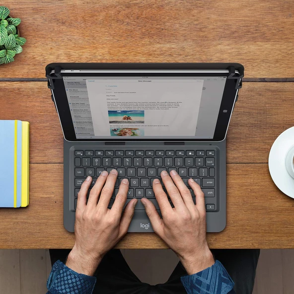 9-10 inç Tabletler için Logitech Universal Folio・(920-008340)・ - Resim 2