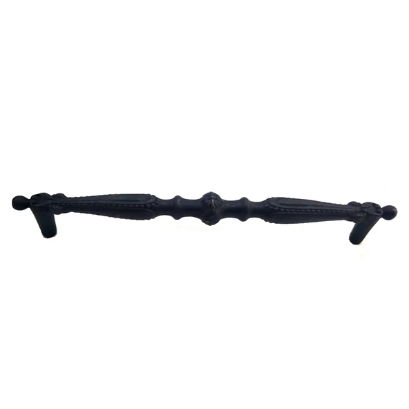 Antika Tarz Dekoratif Pirinç Yeni Sütun Mobilya Kulbu - 128mm, Oksit ürün görseli 1