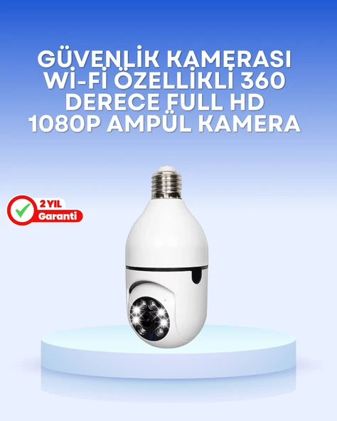 Duy Uyumlu Akıllı Güvenlik Kamerası – Basit Kurulum Ve Net Görüntü ürün görseli 1