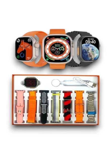 Watch 8 Ultra 7 Kordonlu Akıllı Saat ürün görseli 1