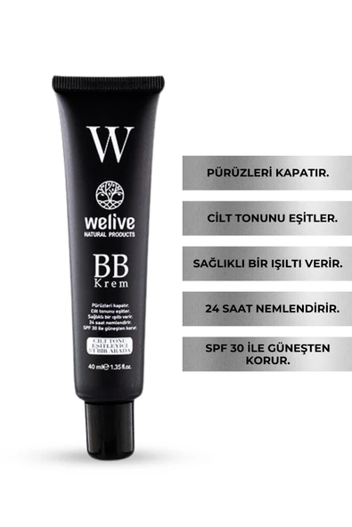 Welive Bb Krem Medium - 30 ml - Resim 2