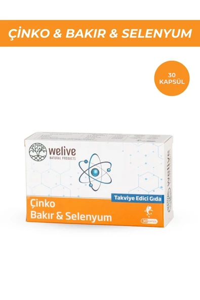 Welive Çinko&bakır&selenyum Takviye Edici Gıda ürün görseli 1