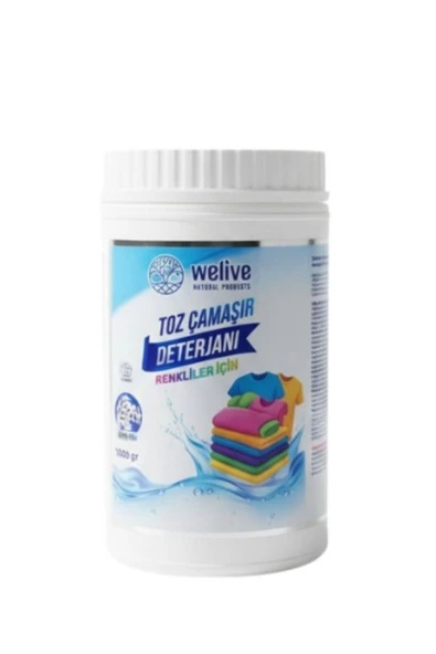 Welive RENKLİLER İÇİN TOZ ÇAMAŞIR DETERJANI ürün görseli 1