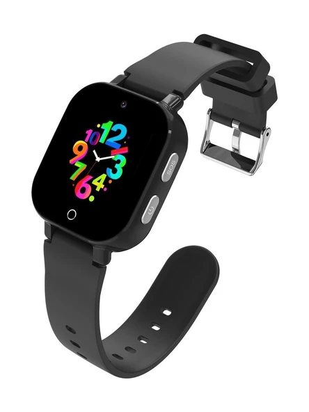 Bilicra Mini Siyah Akıllı Çocuk Saati - Resim 3