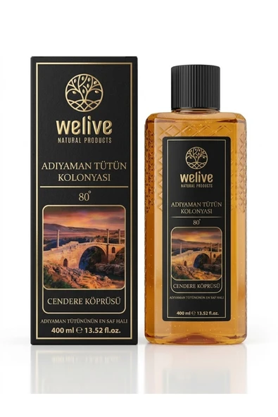 Welive TÜTÜN KOLONYASI 400 ML CENDER EXCLUSIVE (KUTULU) ürün görseli 1