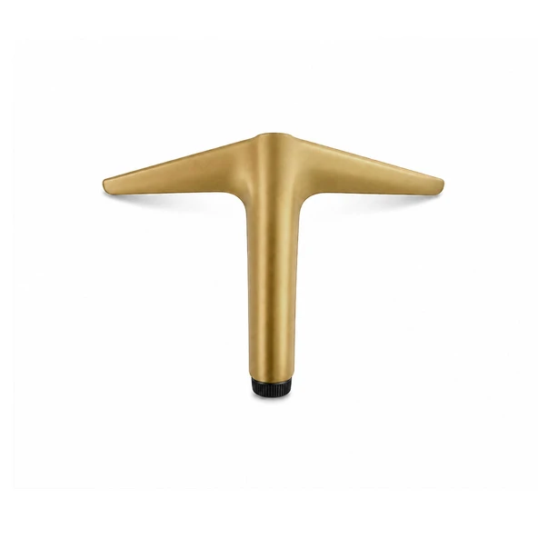 AYDOS Mat Altın Metal Mobilya Ayağı 12 Cm 1 Adet Şık Dayanıklı Koltuk Sehpa Ayağı Modern Tasarım ürün görseli 1