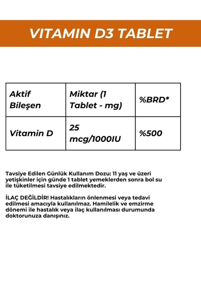 Welive D3 Tablet 60 Tab - Resim 3